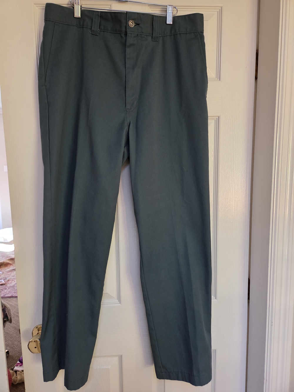 Dickies Skateboarding Regular Fit Twill Work Pants Lincoln Green Like New